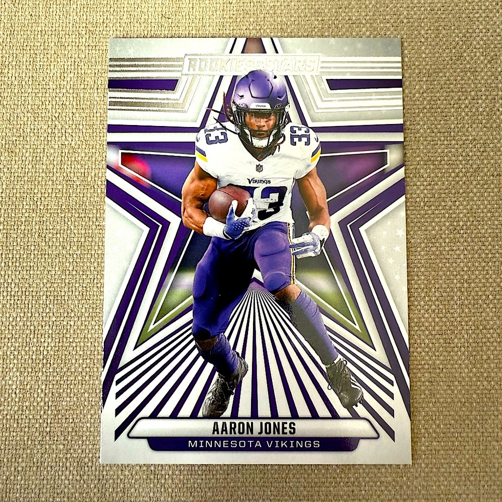 Aaron Jones 2024 Panini Rookies & Stars Minnesota Vikings NFL Football Card